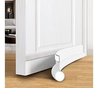 Door Draft Stopper Bottom One Sided Blocker Insulator Sweep Weather Stripping Soundproof Cutable Under for Interior Exterior Doors Reduce Noise Save Energy 1 Pack