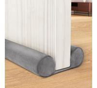 Door Draft Stopper Under Door Noise Blocker Door Sweep Weather Stripping Door Seal Guard Soundproofing 30" to 36" Adjustable Door Stopper for Bottom of Door
