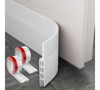 Door Draught Excluder,Door Rubber Bottom Seal Strip Under Door Draft Stopper Seals Anti-Collision Strong Adhesive Weather Stripping Tape Soundproof Draught Stoppers