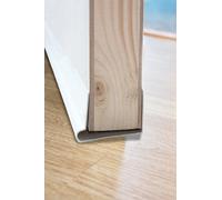 Door Draught Excluder in range of sizes (Pack of 2) very easy to fit, self adjusting to different floor types, very effective way to cut your heating bills. (760mm x 45mm)