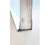 Door Draught Excluder in various sizes (Pack of 2) very easy to fit, self adjusting to different floor types, very effective way to cut your heating bills. For doors up to 915mm wide and 45mm thick (760mm x 35mm)