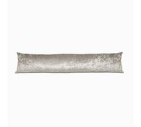Door Draught Excluder Luxury Crushed Velvet Cushion Perfect For Home Retaining Heat in Colder Winter 85cm x 20cm Wind Stopper Pillow Window Doors Draft Excluder (Champagne, 85x20x10cm (Approx.))