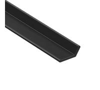 Door Draught Excluder Strip 6M I Beam Type Security Door Rubber Sealing Strip Draft Excluder for Windows Self Adhesive Anti Collision Sound Insulation Dustproof Black 10 * 1