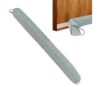 Door Draught Excluder Weighted Triangular Blocker | Under Door Sealing Strip Filled for Home Garage Indoor Outdoor Room Insulation Noise Reduction Cold Blocker