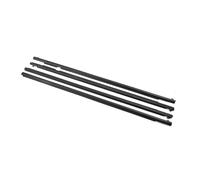 Door Edge Protector For Mazda 3 For BK Series Sedan 4 Door 2004 2005 2006 2007 2008 2009 Exterior Weatherstrips Window Trim Seal Belt Strips Kit