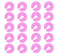 Door Finger Guards Baby Proofing Doors Made Easy with Soft, Prevents Finger Pinch Injuries, Slamming Doors, and Child or Pet from Getting Locked in Room Pink 20PCS