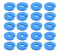 Door Finger Guards Baby Proofing Doors Made Easy with Soft, Prevents Finger Pinch Injuries, Slamming Doors, and Child or Pet from Getting Locked in Room Blue 20PCS