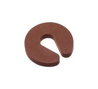 Door Finger Guards Baby Proofing Doors Made Easy with Soft, Prevents Finger Pinch Injuries, Slamming Doors, and Child or Pet from Getting Locked in Room Brown 1PCS