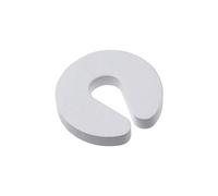 Door Finger Guards Baby Proofing Doors Made Easy with Soft, Prevents Finger Pinch Injuries, Slamming Doors, and Child or Pet from Getting Locked in Room White 1PCS