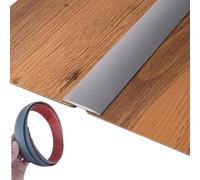 Door Flat Threshold Divider Strips - PVC Edge Protector for Floor Gaps, 1m to 20m Length, 4cm Width(Gray,L8m)