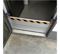 Door Flood Barrier Shield Yard House Front Door Flood Barrier Shield, Garage Door Flood Protection Barriers Removable, Custom Aluminum Temporary Threshold Water, 5ft 6ft 7ft 8ft 9ft 10ft 11f