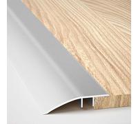 Door Floor Threshold Transition Strip, Aluminum Transition Strip for Wood to Tile and Laminate Carpet Multicolor 90x4.3 cm(OneColor)