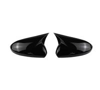 Door For Wing Mirror Cover Compatible With Chevrolet For Cruze 2008 2009 2010 2011 2012 2013 2014 2015 2016 Car Bright Black Shields Tuning Mirror Cover Accessory(Bright black)