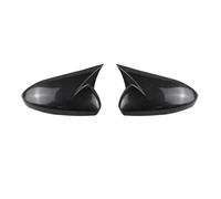 Door For Wing Mirror Cover Compatible With Chevrolet For Cruze 2008 2009 2010 2011 2012 2013 2014 2015 2016 Car Bright Black Shields Tuning Mirror Cover Accessory(Carbon fiber pattern)