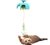 Door Frame Cat Toy | 3 Speed Swing Game | Automatic Lift Stimulating Toy - For Kittens Of All Sizes Mental Stimulation Exercise And Anti Boredom