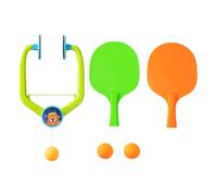 Door Frame Ping Pong Game Set Family Gathering Party Ping Pong Skills Exercise Doorway Trainer Easy Installation and Paddle