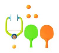Door Frame Ping Pong Game Set Family Gathering Party Ping Pong Skills Exercise Doorway Trainer Easy Installation and Paddle