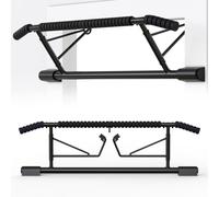 Door Frame Pull Up Bar Doorway Fits 70-92cm Width 12-21cm Depth Door Frame Fitness Chin-Up Bar Frame for Home Gym Exercise with Padded Handles Bar No Drilling No Screws No Assembly Foldable for Home