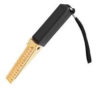 Door Gap Measuring Tool 1-15mm Engineering Ruler,Wedge-Shaped Vernier Feeler Gauge,Fire Door Gap Gauge Checker Tool,for House Engineering Inspection Flatness Measuring Tool Ruler