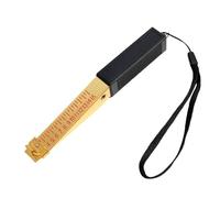 Door Gap Measuring Tool 1-15mm Fire Door Gap Gauge Checker Engineering Feeler Gauges for House Engineering Inspection Flatness Clearance Measuring Tool Ruler for Home & Professional Use (0.5mm)
