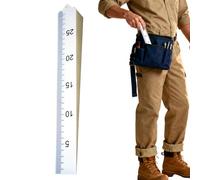 Door Gap Measuring Tool,Door Gap Height Measuring Tool - Precise Professional Ruler for Workshop Home Renovation Construction Site
