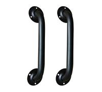 Door Handle 2 Pcs Black Hardware Door Handle, Tubular Wooden Door Handle, Commercial Barn Door Sliding Door Handle, 3 Sizes