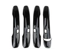 Door Handle 4Pcs Outer Door Handle Cover Trim Stickers Replacement for C E GLC GLB A B GLE GLS CLA GLA 15-24 4Doors with Holes A Car Inner Door Handle