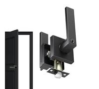 Door Handle - Aluminum Alloy, 7.5x6x2.4in Door Lever Privacy Lock | Durable Interior Hardware, Security Lever Handle for Bedroom, Office, Bathroom, Home Doors, Interior Spaces