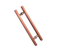 Door Handle,Barn Shed Handles,H-Shaped Sliding,for Liding Interior/Exterior Front Door,Shop,Shower Room Bathroom(COLOR4,Hole Spacing-110cm)