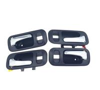 Door Handle Bezel Interior Inside Chrome for Honda for CR-V 1997-2001, for Odyssey 1995-1998 Replace(Set of 4 Sides)