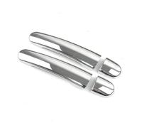 Door Handle Car Exterior Door Handle Covers Decor Replacement for VW for Golf 4 for Jetta for Bora MK4 1999-2004 for Rabbit A4 1J 2door(Silver 3)