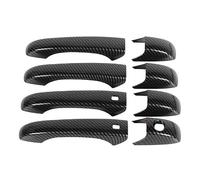 Door Handle Car Exterior Door Handle Shell Rearview Mirror Decor Cover Stickers Accessories Replacement for Jeep for Grand for Cherokee 2011+ Car Door Handle Protectors (Color : Carbon Fiber A)