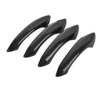 Door Handle Compatible with BMW for 5' for F07 for GT 2008-2013 for LCI 2012-2016 Carbon Fiber Outside Exterior Door Handle Protector Cover Trim