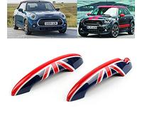 Door Handle Cover Compatible with Mini Cooper R50/R52/R53/R55/R56/R57/R58/R59/R60/Countryman 2001~2013,Car Exterior Accessories (Red Union Jack)