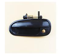 Door Handle Cover for Civic EK3 1996-2000 Car Accessories Front Rear Left Right Black Outside Exterior Door Handle(Front Left Side)