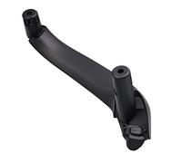 Door Handle Cover for X3 X4 F25 F26 2010-2017 Left Right Driver Car Interior Door Pull Handle ABS Cover Set Assembly Replacement(Black-Right-Front)