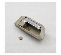 Door Handle Cover Front Rear Left Right Car Inner Interior Door Handle Inside Handles for Great for Wall Haval Hover H3 H5 2010 2011 2012 2013(Right Side Beige)