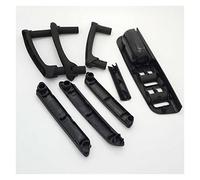 Door Handle Cover Interior Door Handle Mahogany Inside for for Passat B5 Inner Armrest 1 Set Grey Beige Black(Black)