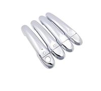 Door Handle Covers Car Exterior Door Handles Replacement for Nissan for Micra for March K13 for for Pulse 2011-2016 2015 2014 2013 Chrome Door Handle Cover Car Styling Accessories Stickers (Siz