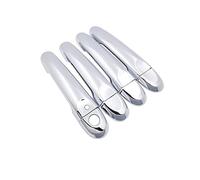 Door Handle Covers Car Exterior Door Handles Replacement for Nissan for Micra for March K13 for for Pulse 2011-2016 2015 2014 2013 Chrome Door Handle Cover Car Styling Accessories Stickers (Siz