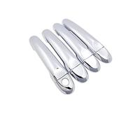 Door Handle Covers Car Exterior Door Handles Replacement for Nissan for Micra for March K13 for for Pulse 2011-2016 2015 2014 2013 Chrome Door Handle Cover Car Styling Accessories Stickers (Siz