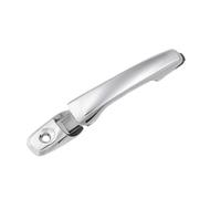 Door Handle Covers Gloss Black Fits for Explorer 2011-2019 OE BB5Z7822404BA BA1Z78218A14A BA1Z78218B08A Front Left Driver Car Exterior Door Handle Chrome with Key Hole Handle Passenger Side(4 Sid