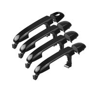 Door Handle Covers Gloss Black For Hyundai For I30 OE 82651-2H000 82661-2H000 The Hatchback Car Replacement Parts Black Outer Handle Passenger Side(4PCS)