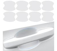 Door Handle Cup Scratch Protector for Chevrolet Malibu XL 2016-2022 TPU Paint Protection Film Car Door Bowl Cover Guards Anti-Scratch Handle Sticker Decals for Vehicle Carbon Fiber