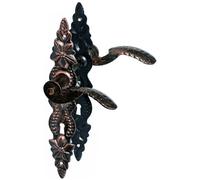 Door Handle Door Lever Long Plate 72 Keys Copper Wrought Iron