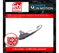 Door Handle fits FIAT 500 312 1.2 Front Right 07 to 19 169A4.000 O/S Driver Side