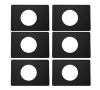 Door Handle Fixing Covers Filler Repair Backplate Door Knob & Deadbolts Reinforcement Plate for Home Security Improvement Latches Protector