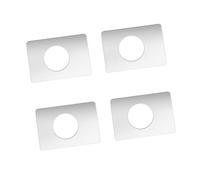 Door Handle Fixing Covers Filler Repair Backplate Handle Fixing Covers Quick Installation for Indoor & Outdoor Use Latches Protector