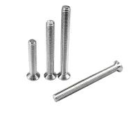 Door Handle Fixing Screws and Sleeves, Stainless Steel Door Handle Fixing Bolts Connecting Screws(M6x35mm)