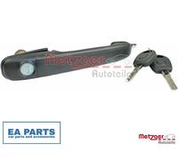 Door Handle for SEAT ALHAMBRA METZGER 2310540 fits Right Front, Left Front